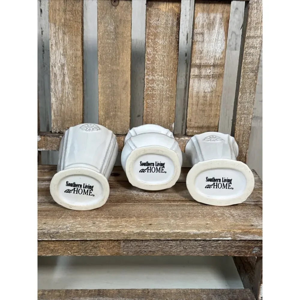 Southern Living Set Of 3 Mini Petite Bud Vases